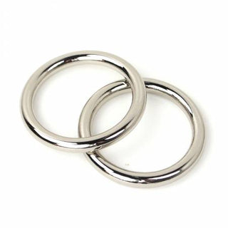 By Annie Four O-Rings 1.5" Nickel