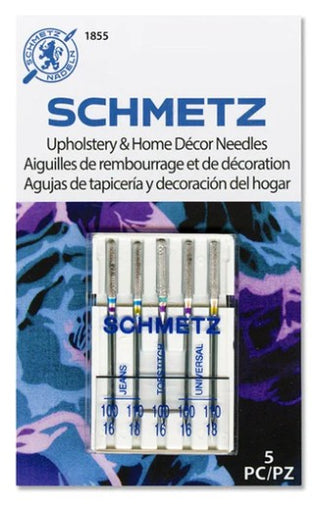 Schmetz Upholstery & Home Decor Needle Assortment 5pc