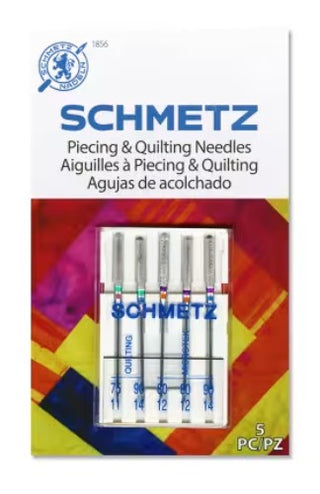 Schmetz Piecing & Quilting Needles Assortment 5pc