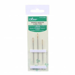 Clover Sashiko Needles Long 3ct