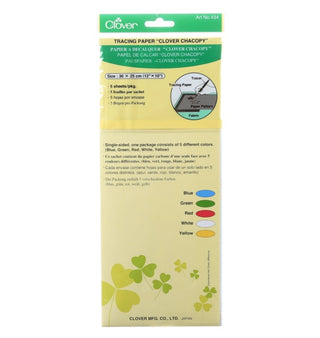 Clover Chacopy Carbon Tracing Paper 5 sheets (434)