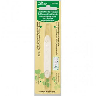 Clover Double Needle Threader