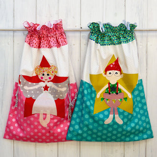 Hey Santa Santa Sack Pattern by Claire Turpin 