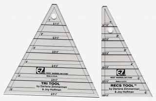 EZ Tri-Recs Triangle Ruler