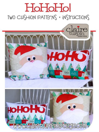 Ho Ho Ho - Two Cushion Patterns by Claire Turpin Design