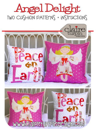 Angel Delight - Two Cushion Patterns by Clarie Turpin Design