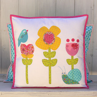 Happy Days 2 Cushion Pattern by Claire Turpin Designs