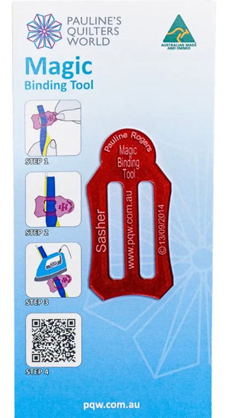 Paulines Quilters World Magic Binding Tool 