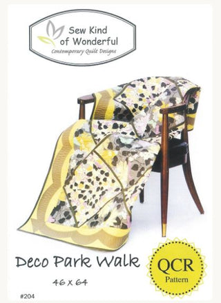 Deco Park Walk Quilt Pattern by Sew Kind of Wonderful