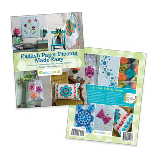 Accuquilt Go! Book English Paper Piecing Made Easy - Discontinued 