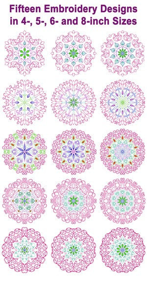 Software - Kaliedescope Kreator 3 Filagrees Embroidery Bundle