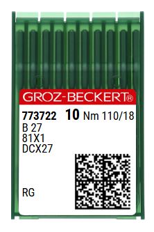 Needles DCx1  DCx27 81x1 B27 MY1023A 110/18 Pk 10 Overlocker BabyLock Older Models 