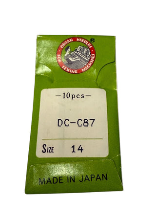 Needles DC-C287 90/14 Pk 10 (Overlocker Flat Shank (DCx 1kn))