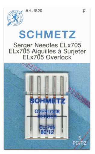 Schmetz Overlocker Needles EL X 705 80/12 PK 5