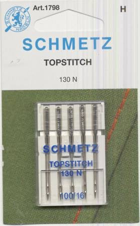 Schmetz Topstitch Needles 100/16  Pk 5