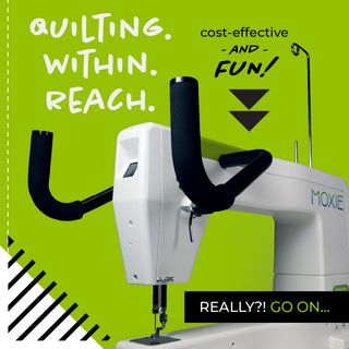 Handi Quilter Moxie 15 with 8 ft Loft Frame