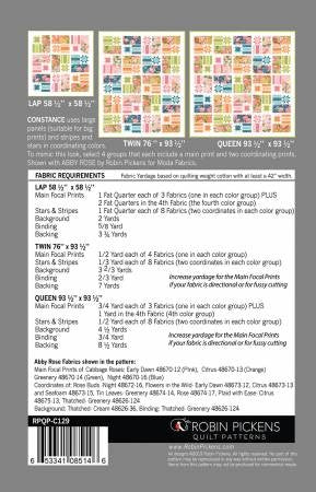 Constance Pattern by Robin Pickens