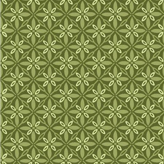 Kimberbell Basics Tufted Green Star 9396m-G Per Mtr