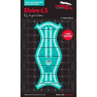 Creative Grids Machine Quilting Ruler Low Shank Elvira 