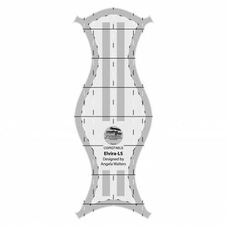 Creative Grids Machine Quilting Ruler Low Shank Elvira 