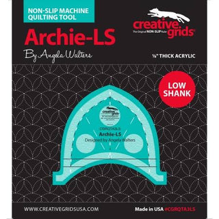 Creative Grids Machine Quilting Ruler Low Shank Archie