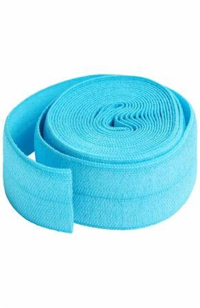 By Annie Fold Over Elastic 3/4" x 2yd Parrot Blue