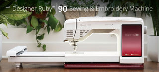 Husqvarna Viking Designer Ruby 90 Sewing & Embroidery Machine