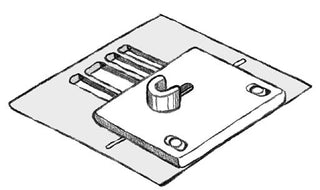 Husqvarna Viking Eyelet Plate 4mm (All Epic, Diamond, Ruby Topaz, Sapphire, Opal, + Tribute 140C)