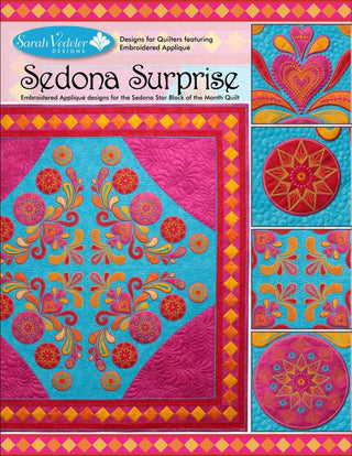 Accuquilt Go! Sedona Surprise by Sarach Vedler Embroidered Applique Designs
