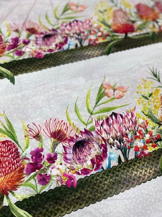 Australian Garden Twist Border Grey Per mtr