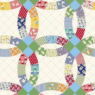 Multi Wedding Ring 108in Wide Back per mtr