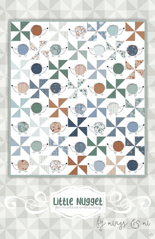 Meags & Me Little Nugget Embroidery Design