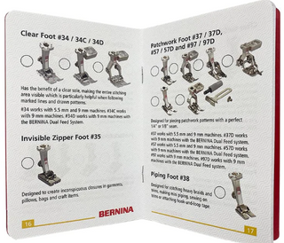 Bernina Little Book of Feet