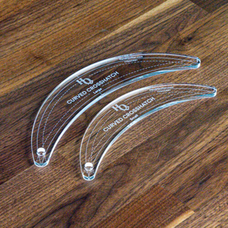 Handi Quilter Ruler Curved Crosshatch Set of 2