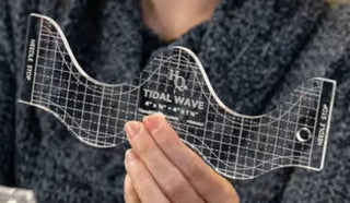 Handi Quilter Ruler Tidal Wave