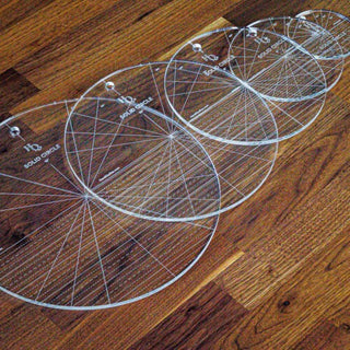 Handi Quilter Ruler Solid Circle Set (Set of 5)