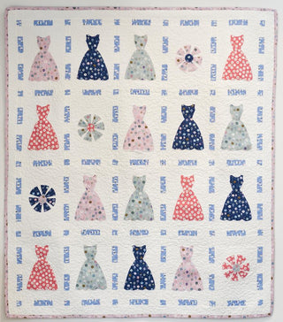 Quilt Kit - Go Fancy That Quilt Kit - Stof Florals (50" x57") -  (Includes Pattern & Fabric to complete the quilt top)