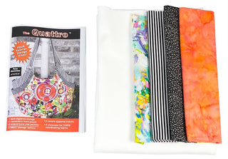Studio Kat The Quattro Bag Kit (includes Bag Pattern, Fabric & Stabiliser)