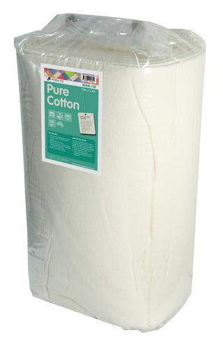 Matilda's Own 100% Cotton Wadding 2.4m x 15m Folded pack