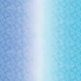 Benertex Chalk Ombre by Cherry Guidery Light Blue Royal #16602-54 per mtr