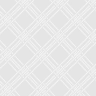 White Hot Houndstooth Plaid #2080-10411 per mtr 