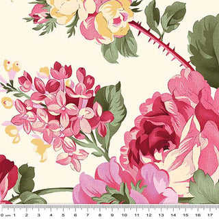 Benertex Pat Sloan Promise Me Wide Back 13556U Cream 108" (275cm) wide per mtr