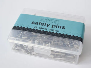 Devonstone Notions Safety Pins Curved 38mm 200pcs
