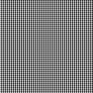 Bias Binding 25mm 1/8" Check Black Per Metre