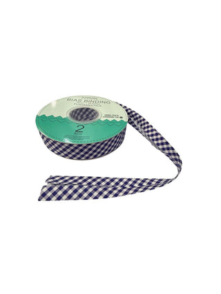Bias Binding 25mm 1/8" Check Jeff Per Metre