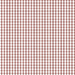 Bias Binding 25mm 1/8" Check Antique Red Per Metre