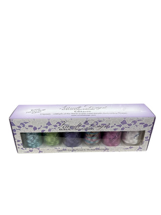 Zundt Designs Thread Glitzern Metallics Box Set Favourites (6 x 1000m spools)