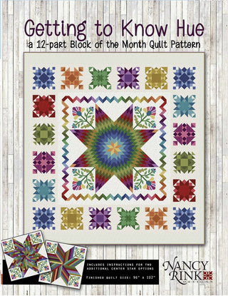Getting to Know Hue BOM Pattern by Nancy Rink Designs 