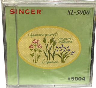 Singer Quantum XL5000 Embroidery Card #5004