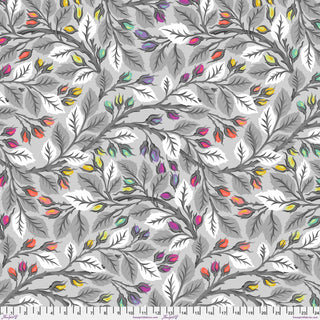 Tula Pink 108" Cotton Sateen Quilt Backing Graywork QBTP019.FOG per mtr - Preorder Arriving Nov/Dec 2025